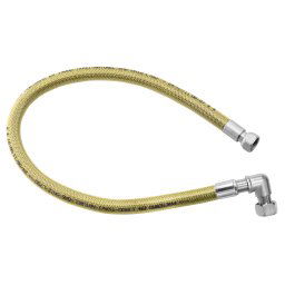 Furtun gaz interior - interior cu racord colt 1/2 1000mm