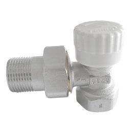 Robinet tur termostatic cu presetare, coltar 1/2