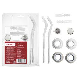 Set complet pentru echipare calorifer cu console prindere perete