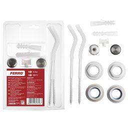 Set complet pentru echipare calorifer cu console prindere perete