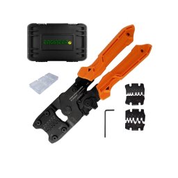 Kit profesional ENGINEER PAD-02 pentru sertizarea ultra-precisa a micro-conectorilor, include cleste PAD-13 si accesorii Fabricat in Japonia
