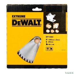 Disc DeWALT DT1090, Seria 40, 165 x 20 x 2 mm, 48 Z