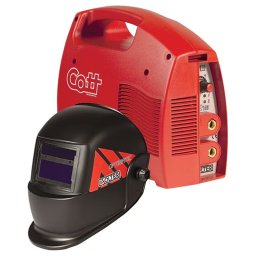 KIT Invertor Sudura Solter COTT155 Electrod 150 A 1.6 - 4 mm 3.5 kg + Casca de Protectie Solter