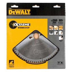 Disc DeWALT DT4280 pentru stationar 260x30mm 80Z Seria 40 TCG