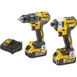 Set DeWALT DCK268P2T masina de gaurit si insurubat DCD791 si DCF887 cu 2 acumulatori 5Ah TSTAK II