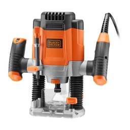 Masina De Frezat Black+Decker KW1200EKA, 1200 W, 6/8 mm