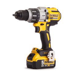 Masina de gaurit si insurubat DeWALT, cu percutie, DCD996P2, cu acumulator, 18 V, 5AH, 2000 rpm