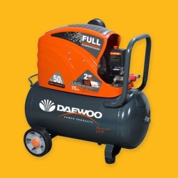 Compresor Daewoo DAAC50DN, 50 L, 2 CP, 169 L/min, 8 Bar