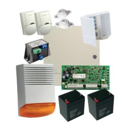 Kit alarma la efractie DSC cu sirena exterioara