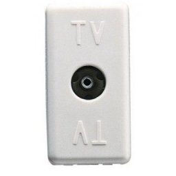 Priza tv de trecere 1 modul Gewiss System GW20229