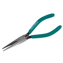 Cleste cu nas lung ascutit semirotund ENGINEER PR-46 pentru acces in zone inguste si manipulare componente 160 mm Fabricat in Japonia