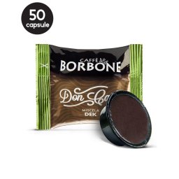 50 Capsule Borbone Espresso Miscela Dek – Compatibile A Modo Mio