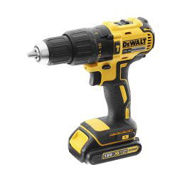 Masina de insurubat si gaurit, cu percutie, DeWALT, DCD778S2T, cu acumulator, 18 V, 1.5AH