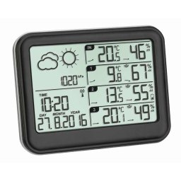 Statie meteo digitala View cu 3 senzori externi wireless TFA S35.1142.01