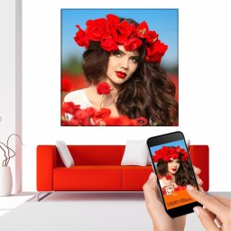 Tablou Canvas Personalizat 100x100cm