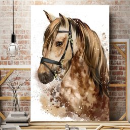 Tablou Canvas Portret Cal HS114 (Dimensiune LxH: 60x90cm)