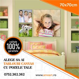 Tablou Canvas Personalizat 70x70