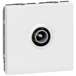 Priza tv tata 2 module Legrand Mosaic 078782 / 078782E