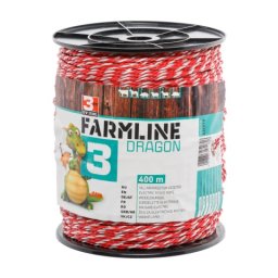 Frânghie gard electric - 400 m - 300 kg - 0,47 Ω/m