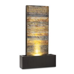 Blumfeldt Raincastle, fântănă de grădină, 12 LED-uri, pompă 8 W, IPX8, Loopflow Concept (GDMB5-Raincastle)