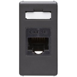 Priza date RJ45 Cat5e UTP 1 modul Gewiss System GW21271