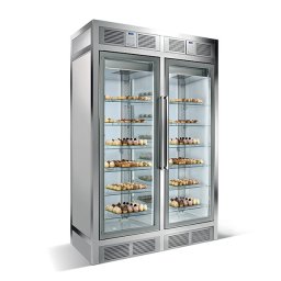 Vitrina frigorifica dubla incorporabila pentru gelaterie - patiserie, 1116 Litri
