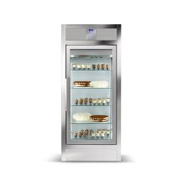 Vitrina frigorifica de prezentare pentru gelaterie/inghetata, ventilata, 1 usa, 427 Litri