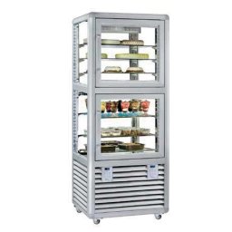 Vitrina frigorifica dubla pentru produse de gelaterie/patiserie, 230+260 Litri
