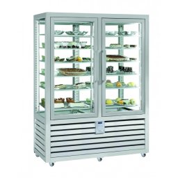 Vitrina frigorifica verticala pentru inghetata 2 usi, 1082 L
