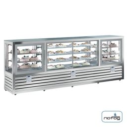 Vitrina frigorifica orizontala gelaterie-patiserie cu 4 compartimente 264+528+264 L