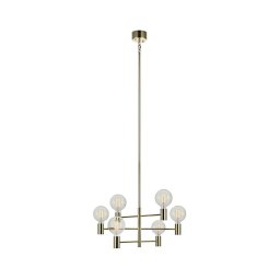 Markslöjd 106418 - Lustră pe tijă CAPITAL 6xE27/60W/230V alamă