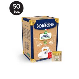 50 Paduri Biodegradabile Borbone Espresso Miscela Oro - Compatibile ESE44