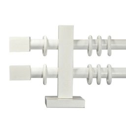 Galerii din lemn pentru perdele: Kubico Double Ø 28 mm