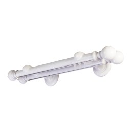 Galerie lemn perdea Globo Double 35mm cu aluminiu