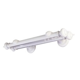 Galerie lemn perdea Stella double 35mm cu aluminiu