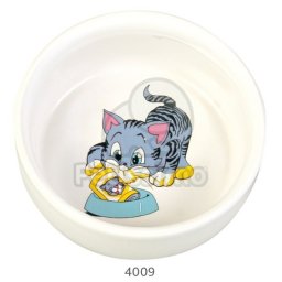 Trixie Bol ceramică pentru pisici alb (TRX4009)