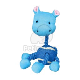 Jucărie pluș cu minge de tenis și frânghii Trixie 16 cm (TRX3612)