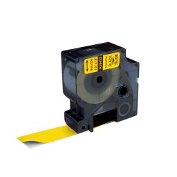 Etichete vinil galben 19mm x 5.5m compatibile Dymo 18433
