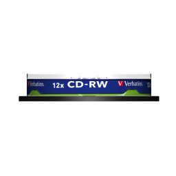 CD-RW VERBATIM 700 MB, 80 min, viteza 8-12x, spindle, 10 buc/set