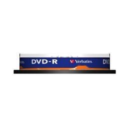 DVD-R VERBATIM 4.7 GB, 120 min, viteza 16x, Single Layer, spindle, "Matt Silver", 10 buc/set