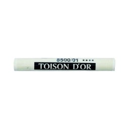 Creta uscata rotunda TOISON D'OR KOH-I-NOOR, alb, 12 buc/set