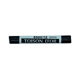 Creta uscata rotunda TOISON D'OR KOH-I-NOOR, negru, 12 buc/set