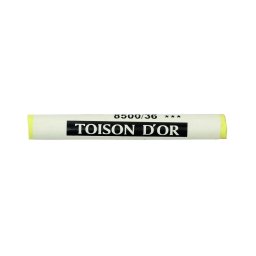 Creta uscata rotunda TOISON D'OR KOH-I-NOOR, galben lemon, 12 buc/set