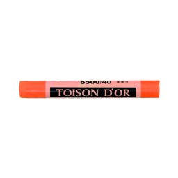 Creta uscata rotunda TOISON D'OR KOH-I-NOOR, orange inchis, 12 buc/set
