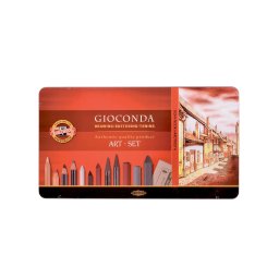 Set arta large Gioconda KOH-I-NOOR, 39 piese