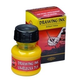 Tus desen pentru artisti KOH-I-NOOR, 20 g, galben briliant