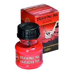 Tus desen pentru artisti KOH-I-NOOR, 20 g, rosu vermillion