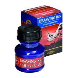 Tus desen pentru artisti KOH-I-NOOR, 20 g, albastru ftalocianin