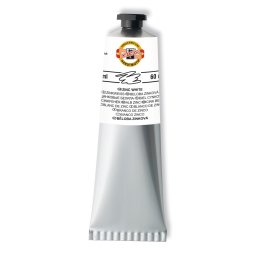 Culori in ulei tub 60 ml KOH-I-NOOR, alb zinc