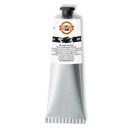Culori in ulei tub 60 ml KOH-I-NOOR, negru